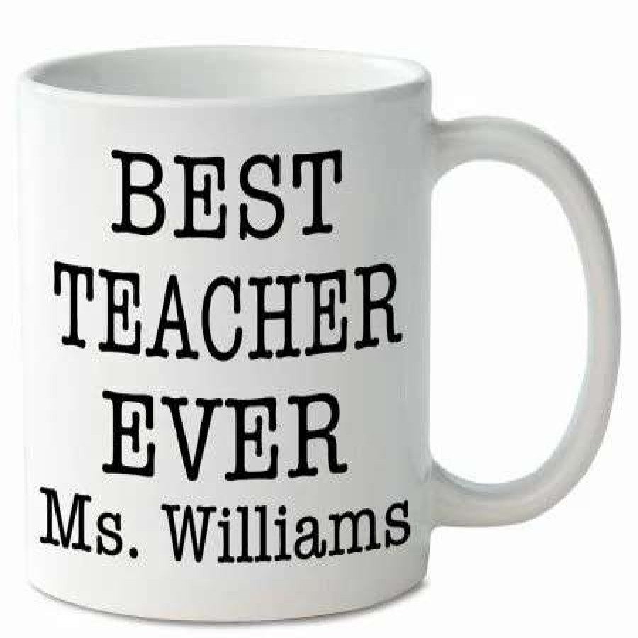 For Home * | Best Teacher Ever Personalized Mug