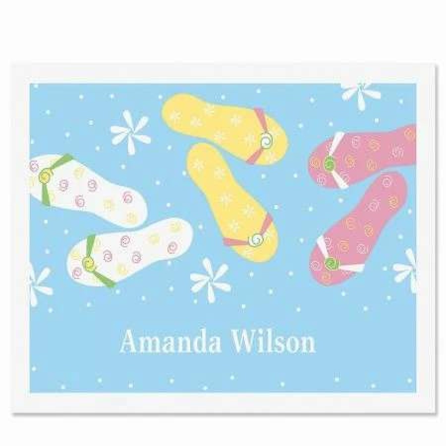 For Kids * | Flip-Floppin Personalized Note Cards