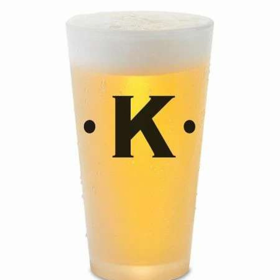 For Home * | Dot Initials Personalized Pint Beer Glass