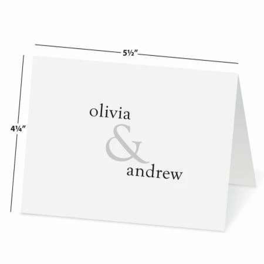 Holidays & Events * | Ampersand Personalized Note Cards