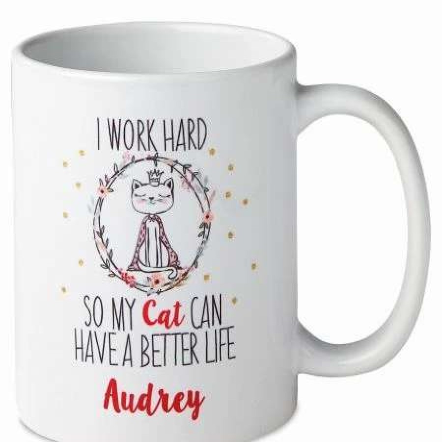 Gifts * | Personalized Work For Cat Mug