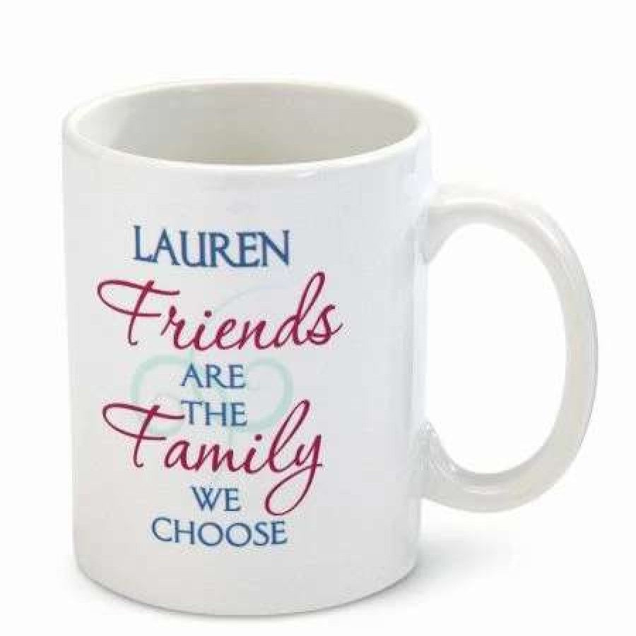 For Home * | Friends Are Family Personalized Mug