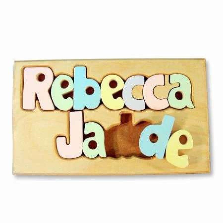 For Kids * | Personalized Double Name Board