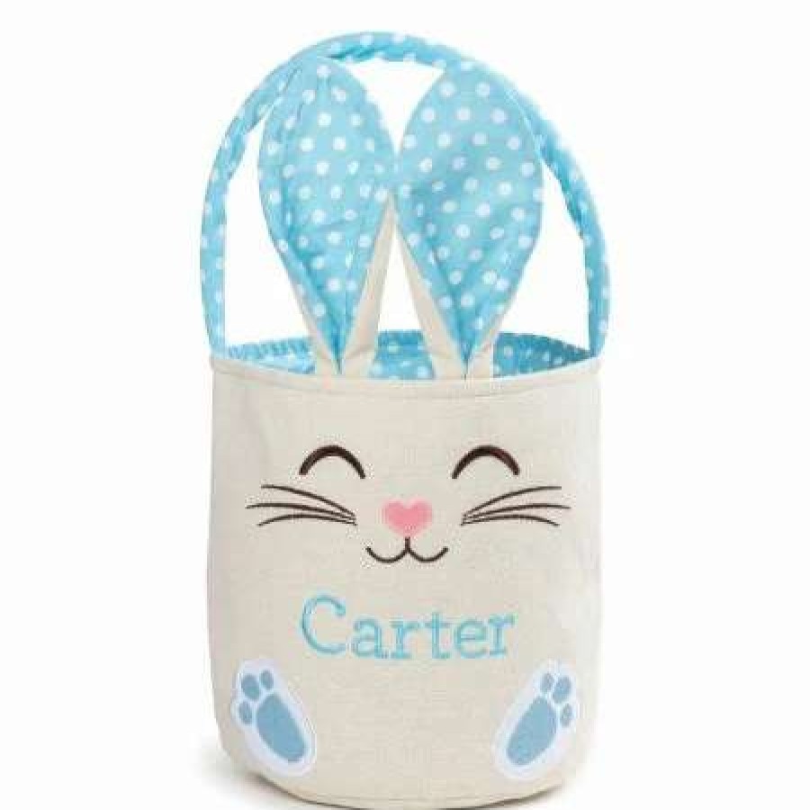 For Kids * | Blue Bunny Personalized Easter Basket