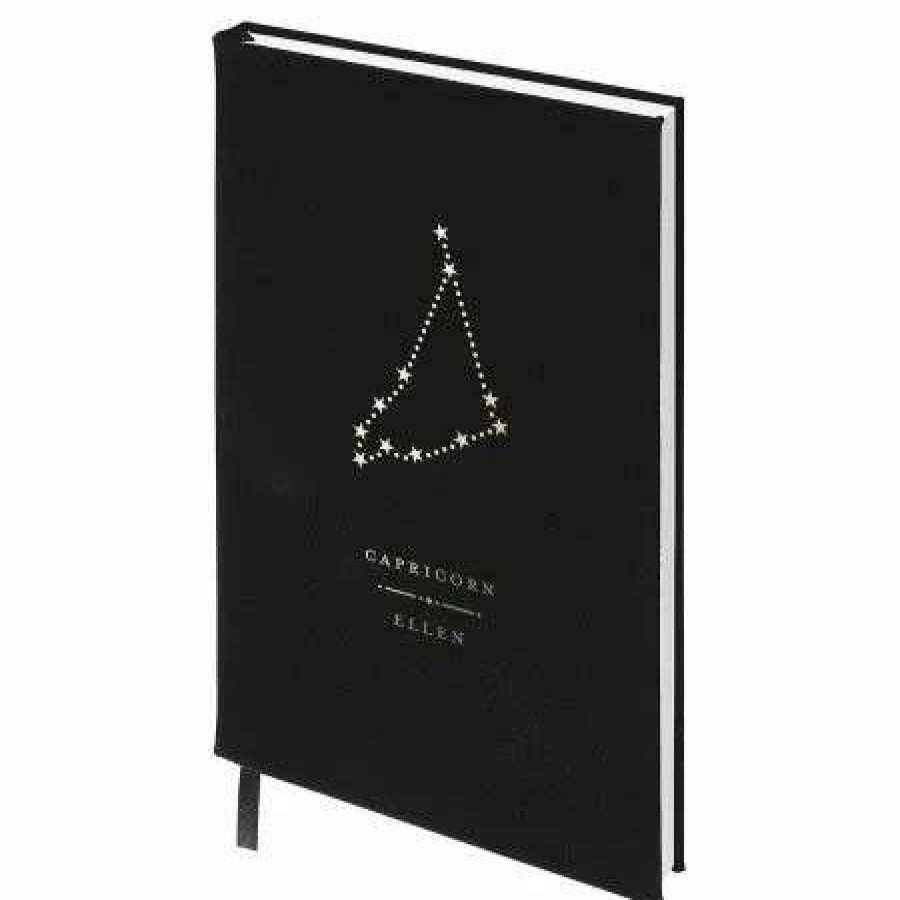 Holidays & Events * | Capricorn Zodiac Personalized Journal