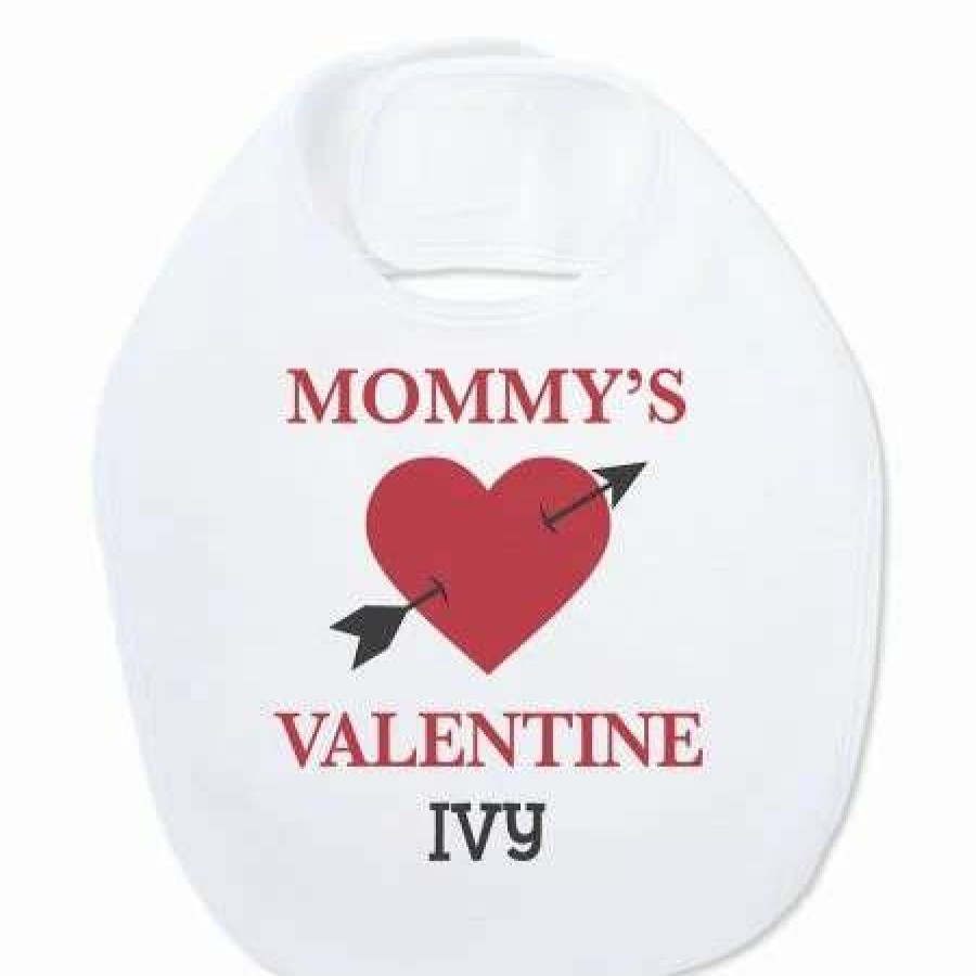 For Kids * | Baby'S Valentines Day Personalized Bib