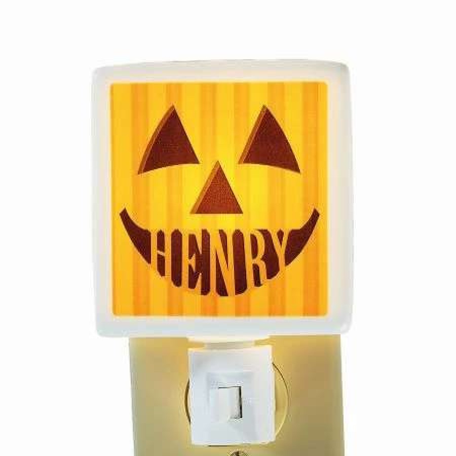 Holidays & Events * | Jack-O'-Lantern Personalized Nightlight