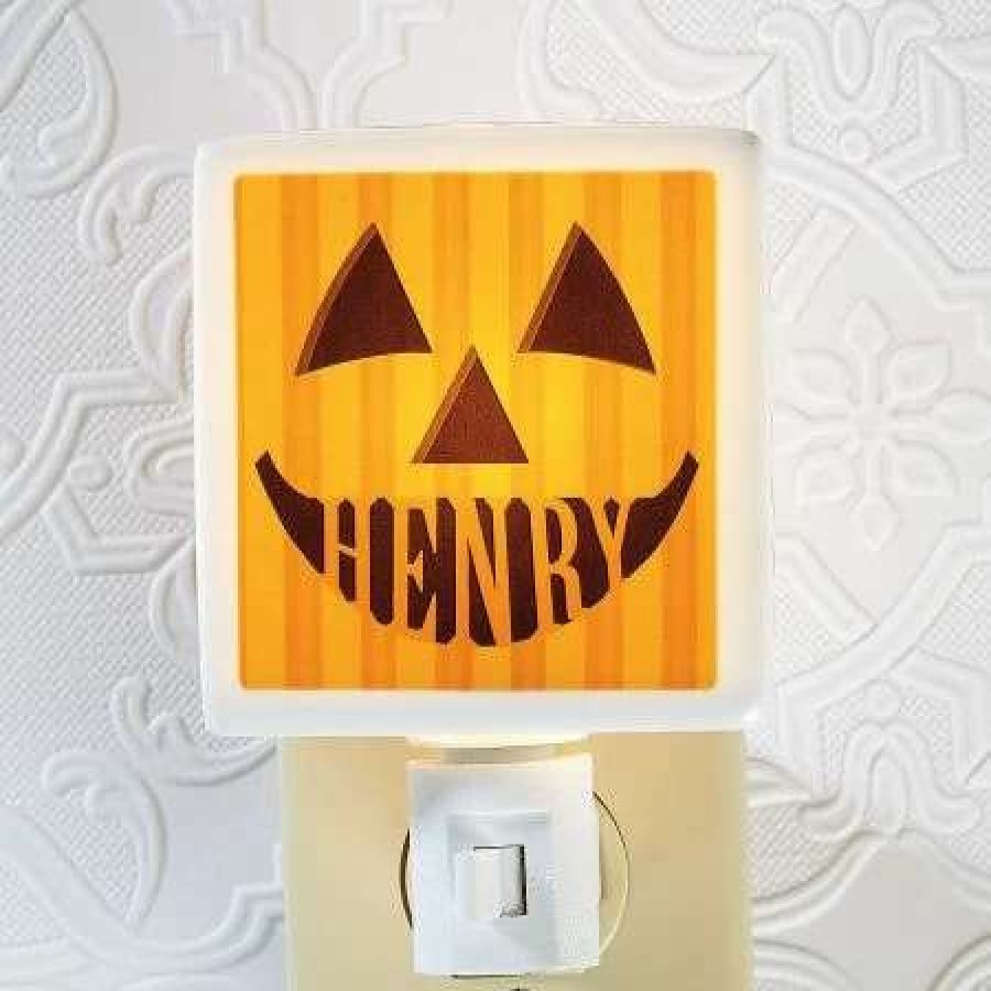 Holidays & Events * | Jack-O'-Lantern Personalized Nightlight