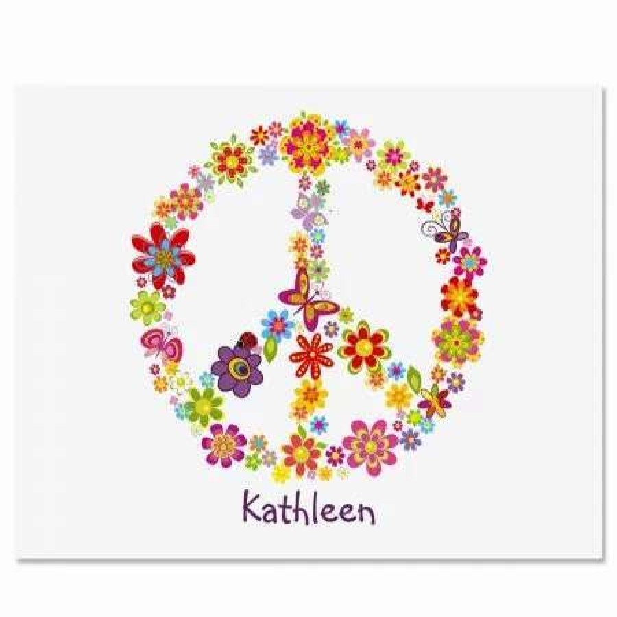 For Kids * | Peace Sign Note Cards