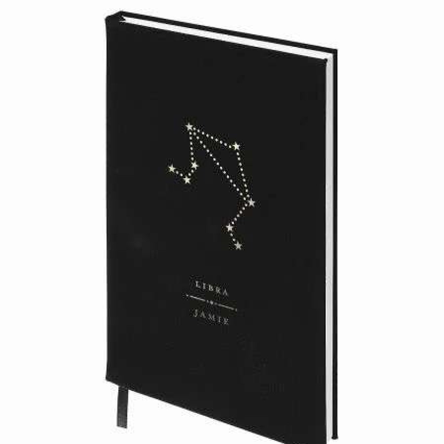 Holidays & Events * | Libra Zodiac Personalized Journal